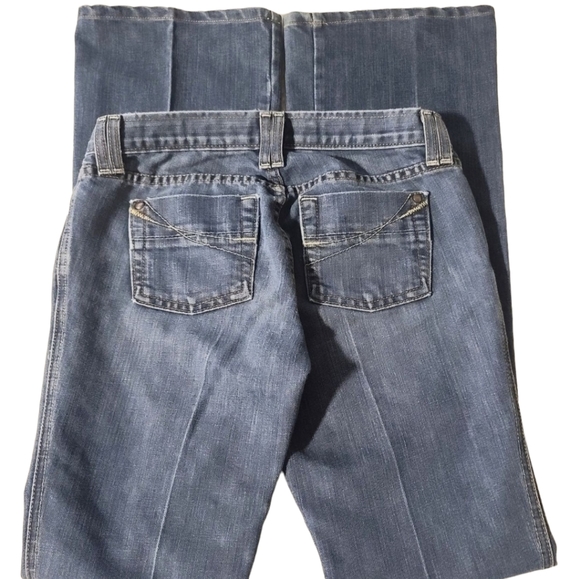 GAP Ultra Low Rise Bootcut Jeans Size 4 Long - Picture 2 of 9